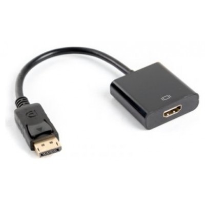 ADAPTADOR LANBERG DISPLAYPORT MACHO/HDMI HEMBRA 10CM en Huesoi