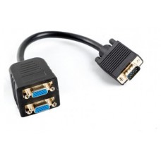 ADAPTADOR LANBERG VGA/VGA X2 20CM en Huesoi