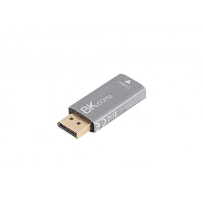 ADAPTADOR LANBERG 8K DISPLAYPORT MACHO/HDMI HEMBRA en Huesoi