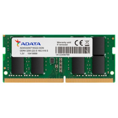 DDR4 8 GB 3200 Mhz. SODIMM ADATA (Espera 4 dias) en Huesoi