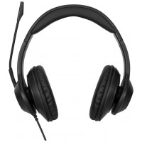 AURICULARES STEREO TARGUS ALAMBRICO NEGRO en Huesoi