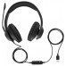 AURICULARES STEREO TARGUS ALAMBRICO NEGRO en Huesoi
