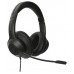 AURICULARES STEREO TARGUS ALAMBRICO NEGRO en Huesoi