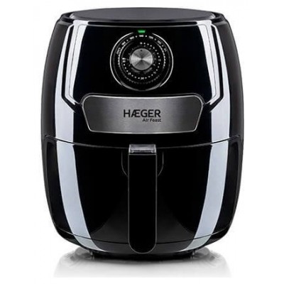FREIDORA INTELIGENTE AIR FEAST 4.2L NEGRO HAEGER (Espera 4 dias) en Huesoi