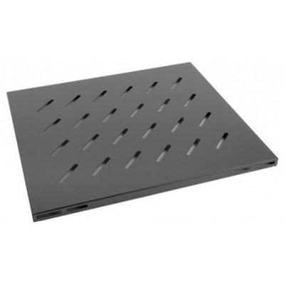 BANDEJA LANBERG FIJA 1U 465X500 MM HASTA 120 KG RACK DE 19 NEGRO en Huesoi