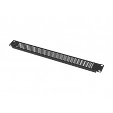 PANEL CIEGO LANBERG 1U 19" PERFORADO NEGRO en Huesoi