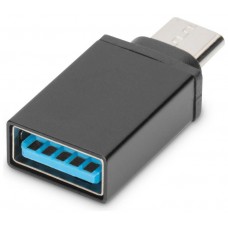 ADAPTADOR DIGITUS USB TIPO C - A M/F 3A 5GB 3.0 VERSION NEGRO en Huesoi