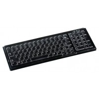 CHERRY AK Teclado pad num&eacute;rico USB Negro en Huesoi