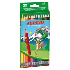 Alpino Estuche 12 lápices de colores borrables (Espera 4 dias) en Huesoi