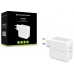 CARGADOR DE PARED QUICK CHARGE PD 2 PUERTOS USB-C en Huesoi
