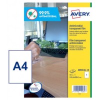 Avery AM001A4 etiqueta autoadhesiva Rectángulo Desmontable Transparente 10 pieza(s) (Espera 4 dias) en Huesoi