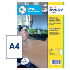 Avery AM001A4 etiqueta autoadhesiva Rectángulo Desmontable Transparente 10 pieza(s) (Espera 4 dias) en Huesoi