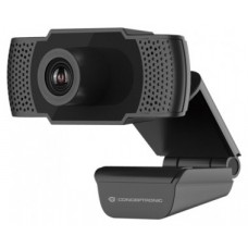 WEBCAM FHD CONCEPTRONIC AMDIS 1080P USB 3.6MM 30 FPS en Huesoi