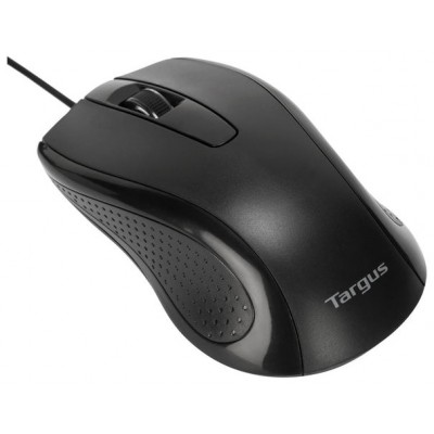 RATON OPTICO TARGUS USB 1000DPI ANTIMICROBIANO NEGRO en Huesoi