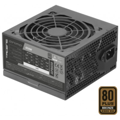 FUENTE DE ALIMENTACION TACENS ANIMA 650W APB650 ATX 80 en Huesoi