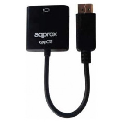 ADAPTADOR DISPLAYPORT A VGA APPROX APPC15 en Huesoi