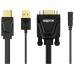 ADAPTADOR HDMI A VGA CON SALIDA DE AUDIO APPROX APPC22 en Huesoi