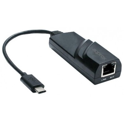 Approx! Adaptador APPC43V2 USB Type-C GbEthernet en Huesoi