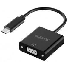 ADAPTADOR USB TYPE-C A VGA APPROX APPC50 en Huesoi