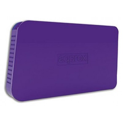 CAJA EXTERNA USB 2.5"" SATA 3.0 MORADO APPROX (Espera 4 dias) en Huesoi