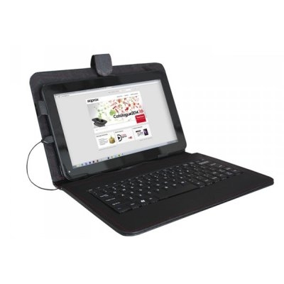 APPROX Funda para tablet con teclado(NEGRO) en Huesoi