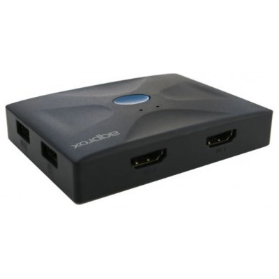 HDMI KVM SWITCH 2 PUERTOS APPROX (Espera 4 dias) en Huesoi