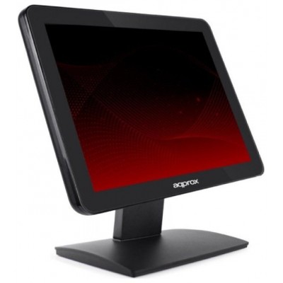 MONITOR 17 TACTIL TPV APPROX APPMT17W5 VGA, USB, NEGRO en Huesoi