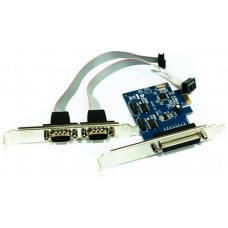 ADAPTADOR PCI-E 2 P. SERIE+1 PARALELO APPROX (Espera 4 dias) en Huesoi