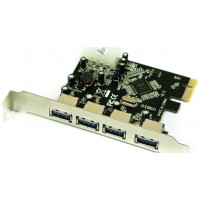 CONTROLADORA PCIe APPROX APPPCIE4P 4 PUERTOS USB 3.0 en Huesoi