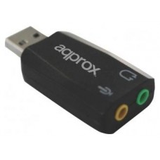 TARJETA DE SONIDO APPROX USB 5.1 APPUSB51SF en Huesoi