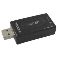 TARJETA DE SONIDO USB 7.1 APPROX  APPUSB71 + VOLUMEN en Huesoi