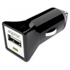 CARGADOR USB PARA COCHE 1A DESIGN NEGRO APPROX (Espera 4 dias) en Huesoi