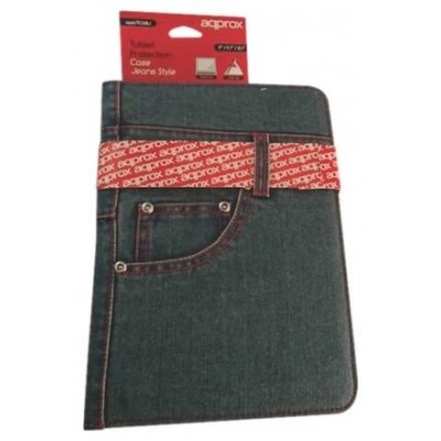 FUNDA UNIVERSAL TABLET  9"" A 10.1"" NYLON AZUL JEANS APPROX (Espera 4 dias) en Huesoi