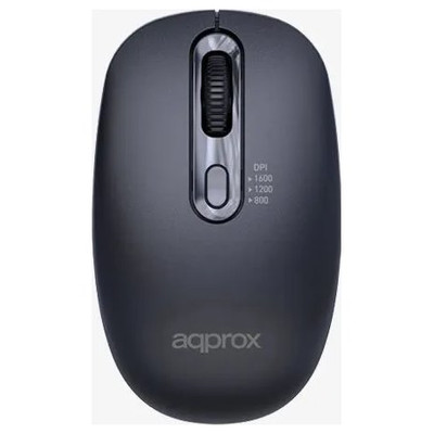 APPROX Ratón inalámbrico APPXM200 2.4GHZ Negro en Huesoi APPROX Ratón inalámbrico APPXM200 2.4GHZ Negro en Huesoi