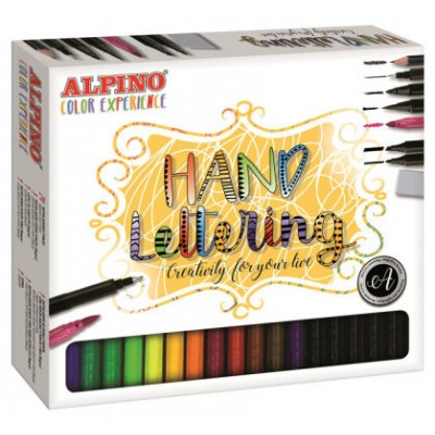 SET ROTULADORES HAND LETTERING COLOR EXPERIENCE ALPINO AR000701 (Espera 4 dias) en Huesoi