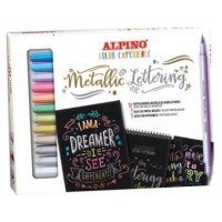 SET METALLIC LETTERING COLOR EXPERIENCE ALPINO AR010701 (Espera 4 dias) en Huesoi