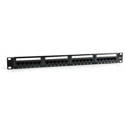 2LAN Patch Panel 19" CAT6 24 Puertos UTP en Huesoi