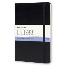 CUADERNO DE BOCETOS NEGRO M (11,5X18CM) MOLESKINE ARTQP054 MOLESKINE ARTQP054 (Espera 4 dias) en Huesoi