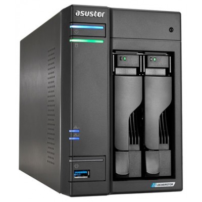 NAS SERVIDOR ASUSTOR AS6702T 2BAY NAS 4GB RAM 2.5G en Huesoi