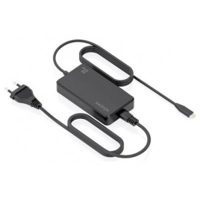 AISENS - CARGADOR DE SOBREMESA GaN 65W PD3.0 1XUSB-C 1.8M, NEGRO en Huesoi
