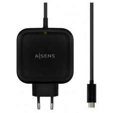 CARGADOR AISENS ASCH-1PD65WL-BK en Huesoi