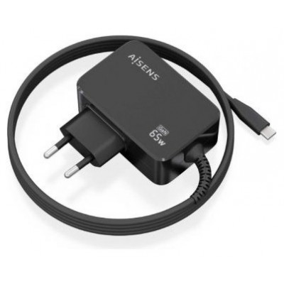 CARGADOR AISENS ASCH-1PD65WL033-BK en Huesoi