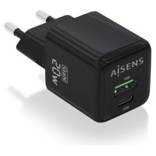 CARGADOR AISENS ASCH-20W2P011-BK en Huesoi