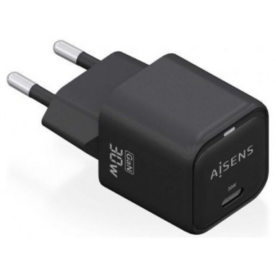 CARGADOR AISENS ASCH-30W1P019-BK en Huesoi