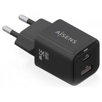 CARGADOR AISENS ASCH-35W2P025-BK en Huesoi