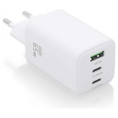 CARGADOR AISENS ASCH-65W3P041-W en Huesoi