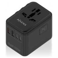 CARGADOR AISENS ASPS-2A3C09-BK en Huesoi