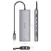 AISENS - USB-C DOCK 7 EN 1, USB-C A 1xHDMI, 1xRJ45, 1xUSB-A 10G, 2xUSB-C 10G, 1xSD, 1xMICRO SD, GRIS, 20CM en Huesoi AISENS - USB-C DOCK 7 EN 1, USB-C A 1xHDMI, 1xRJ45, 1xUSB-A 10G, 2xUSB-C 10G, 1xSD, 1xMICRO SD, GRIS, 20CM en Huesoi