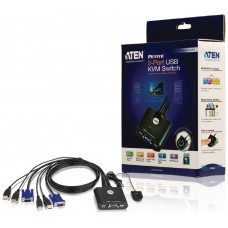 Aten CS22U interruptor KVM Negro (Espera 4 dias) en Huesoi