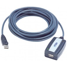 ATEN CABLE EXTENSOR USB 2.0 DE 5 M (SOPORTA CONEXION EN CADENA HASTA 25 M) (UE250-AT)(CP20) (Espera 4 dias) en Huesoi